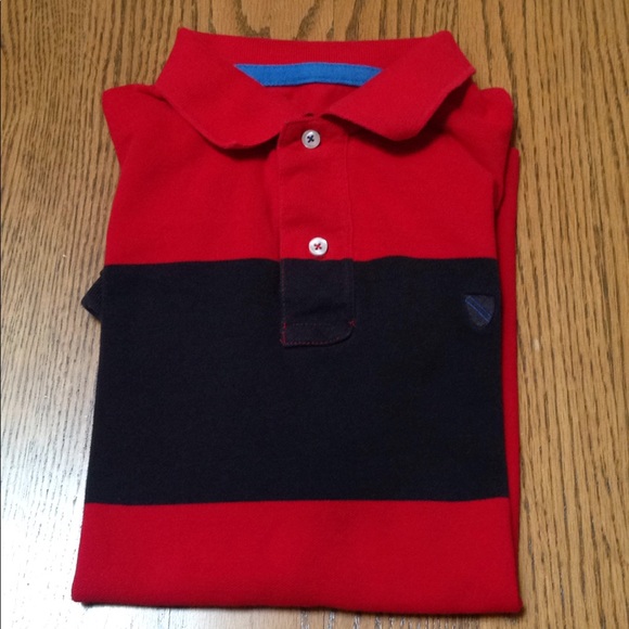GAP Men's Red and Black Polo - Picture 4 of 11